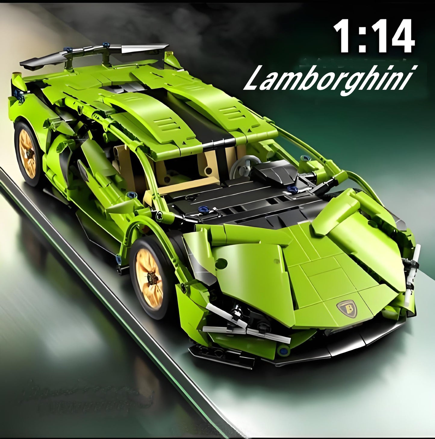 1: 14 Lamborghini Assembled Sports Car Set