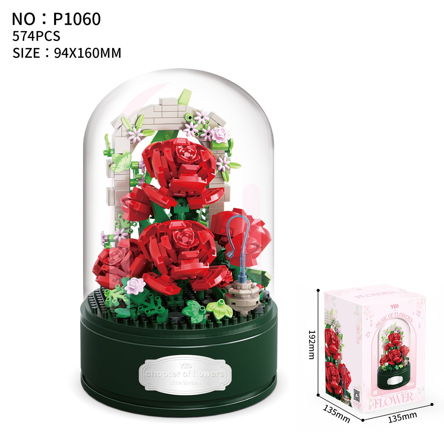 Eternal Rose Music Box