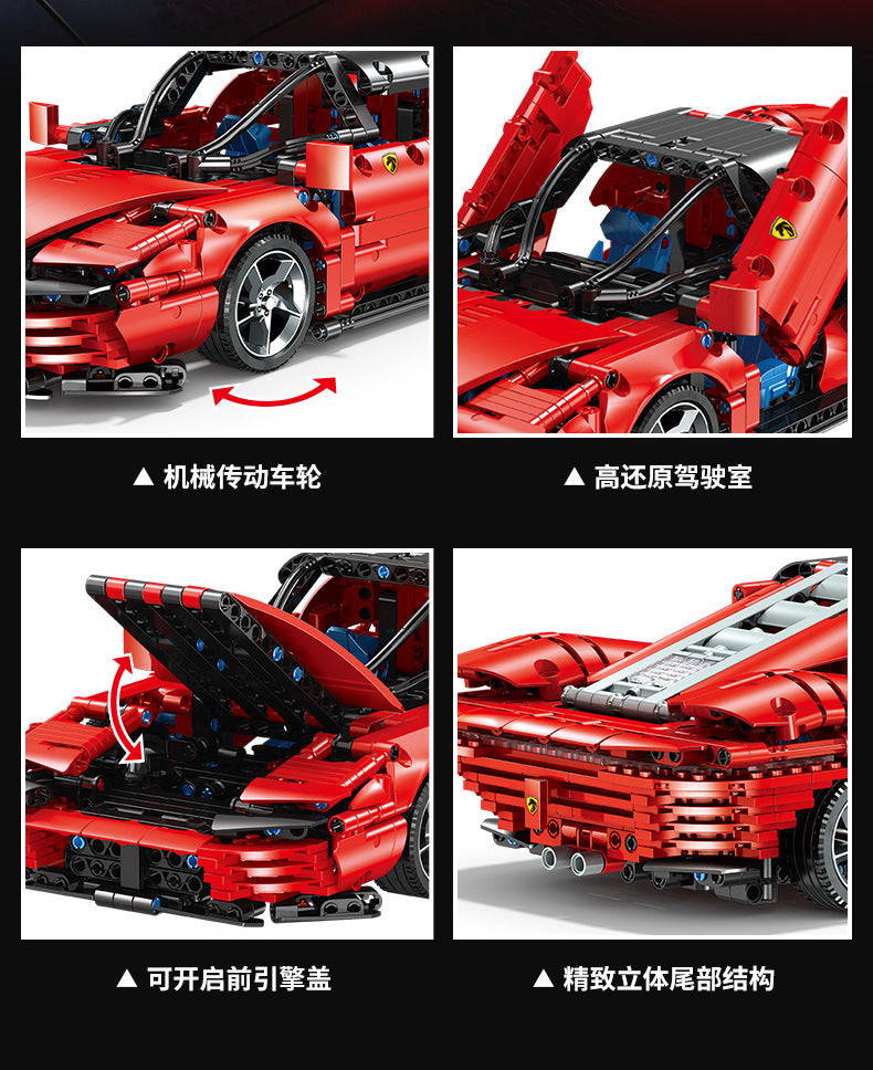 1: 12 Ferrari Assembled Sports Car Set