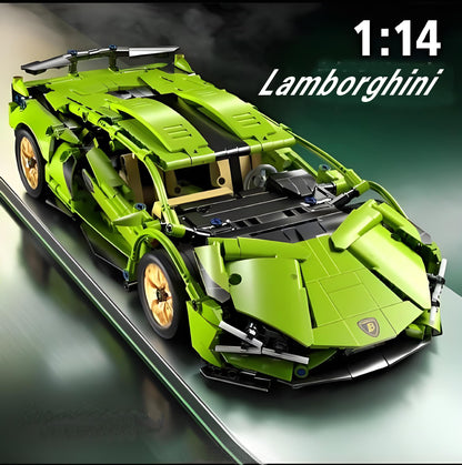1: 14 Lamborghini Assembled Sports Car Set