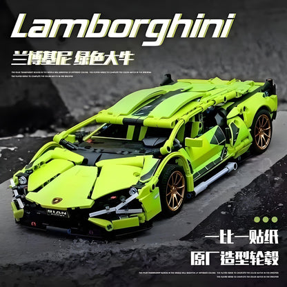1: 14 Lamborghini Assembled Sports Car Set