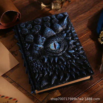 Embossed Longan Notebook Home Decoration Resin Ornament Crafts Dragon Eye Notebook