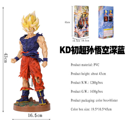 Dragon Ball - 43cm Super sized Goku anime figurine model