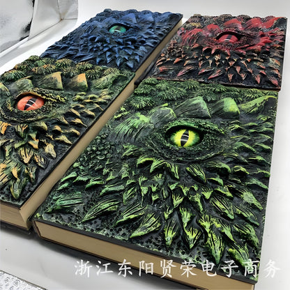 Embossed Longan Notebook Home Decoration Resin Ornament Crafts Dragon Eye Notebook